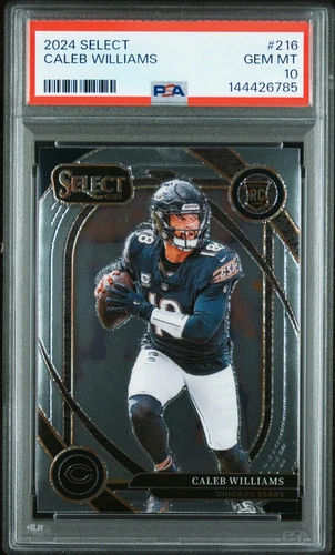 2024 Panini Select Caleb Williams #216 PSA 10