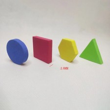 Geometric Puzzle Educational EVA Foam Colorful Easy to Clean Multiple Shapes