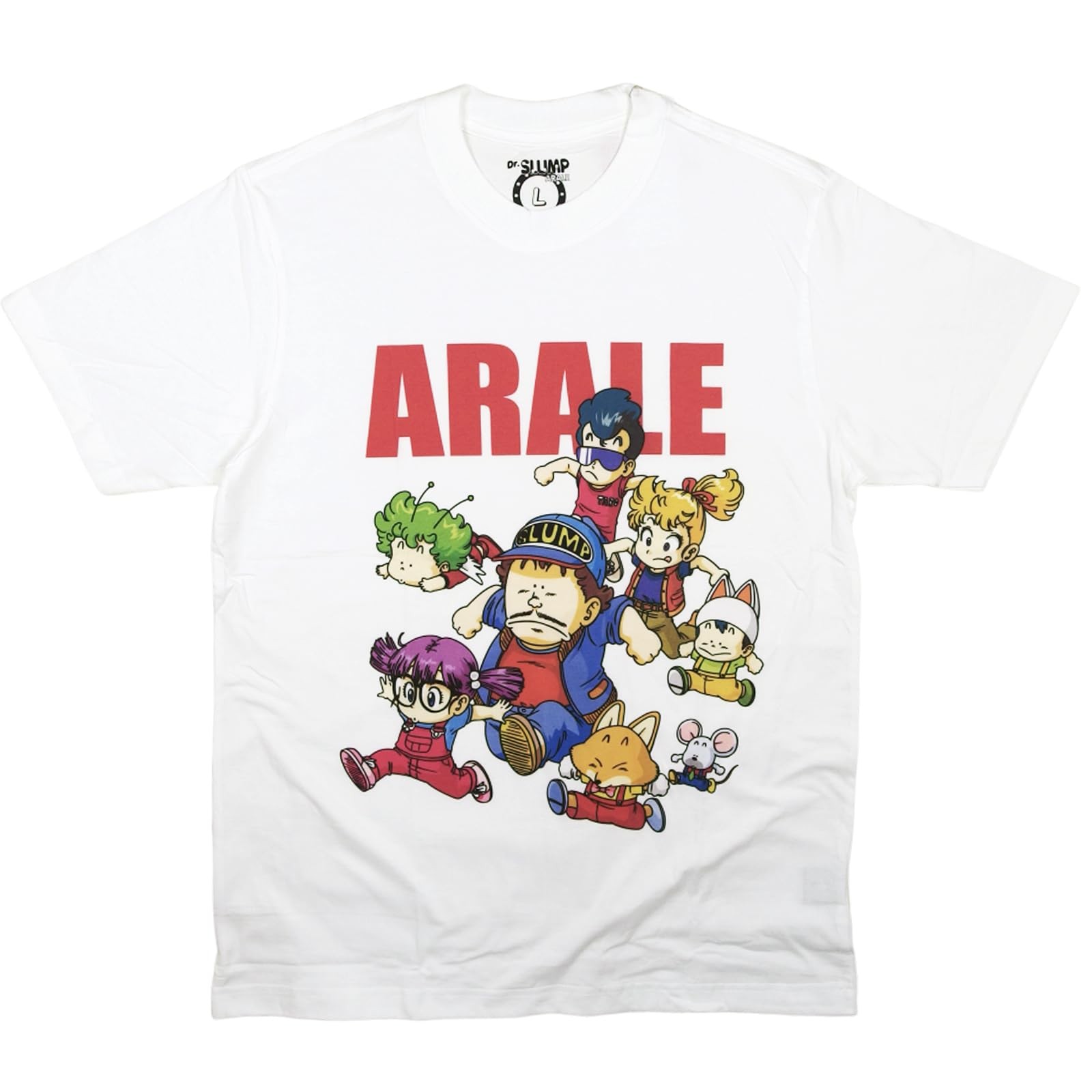 [Eversoul] Camiseta Doctor Slump Arale-Chan Manga Corta Personaje Artículos G_