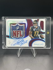 2024 Panini Immaculate-Terry McLaurin NFL Logo Shield Auto One Of One Commanders