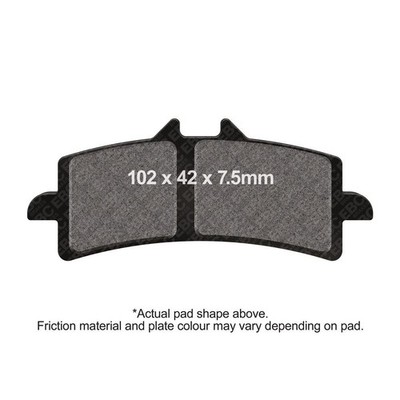 EBC Sinter Race Pad (nicht für Autobahn) vorne links MV Rush 998 2021 - 2022