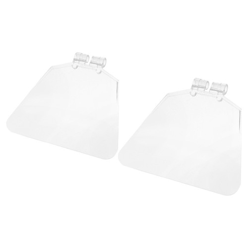 2 Pcs Bench Grinder Safety Shield Eye Guards Eyeshield Replacement ...