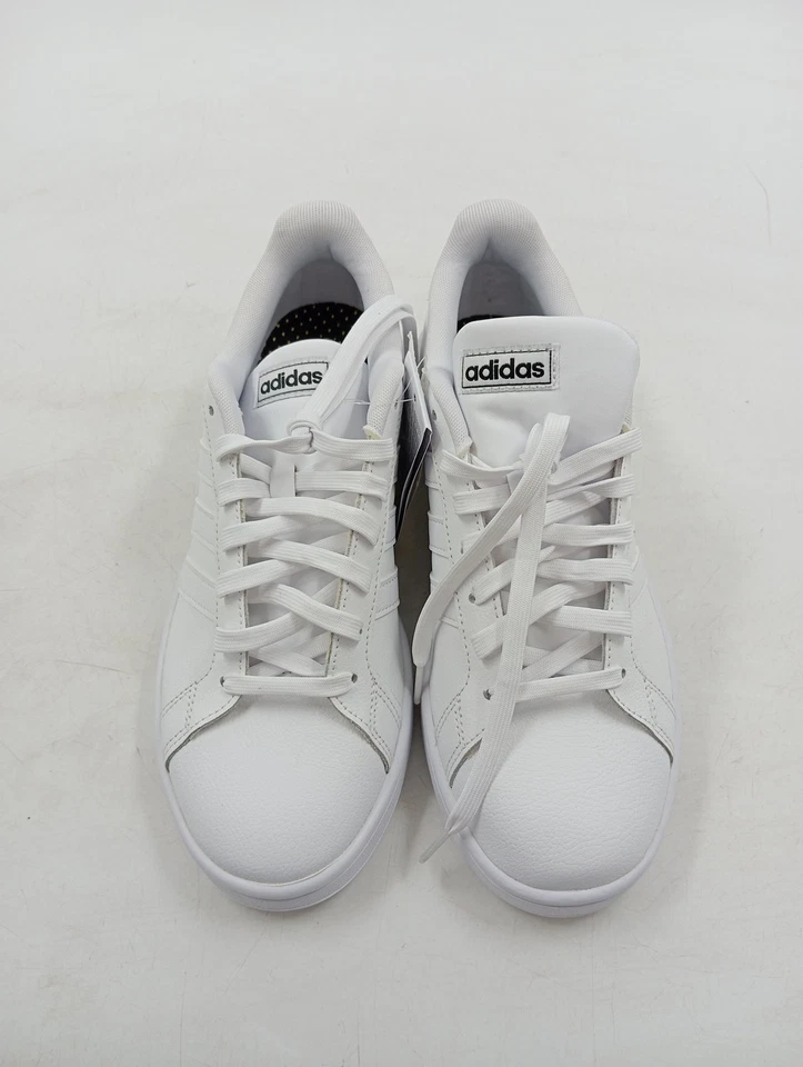 adidas Baskets Basses Hommes Blanc Cuir Sportif (EU 42.5) - Photo 2/3