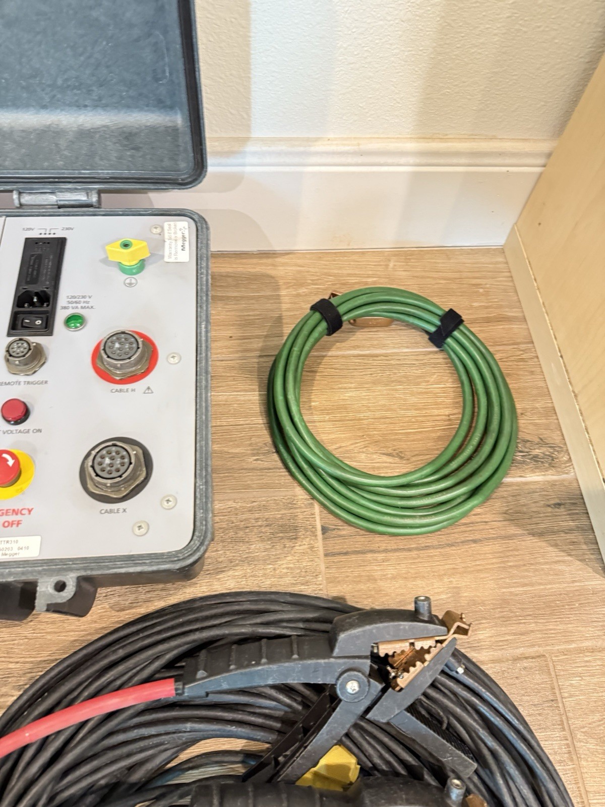 MEGGER TTR310 THREE PHASE TRANSFORMER TURNS RATIO TESTER (CALIBRATED 2026)