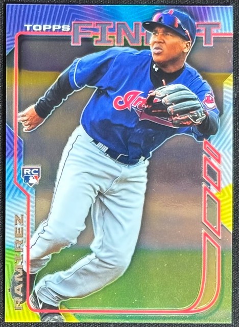 Mint 2018 Finest Jose Ramirez Rookie Guardians #81
