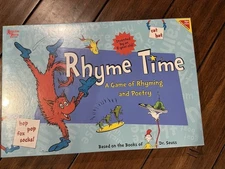2004 University Games “Rhyme Time” A Game of Rhyming and Poetry - SEALED