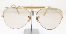 Occhiali da sole Ray ban B&L USA bausch & lomb vintage sunglasses 62 14 gold pin