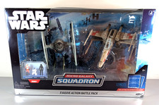 STAR WARS Micro Galaxy Squadron X-WING TIE FIGHTER Evasive Action Battle 2 Pack