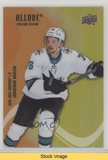 2022 Upper Deck Allure Color Flow Orange Yellow Jonathan Dahlen #SF-74 READ 0qr0