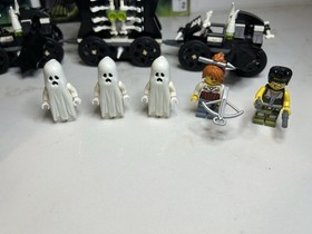 LEGO 9467 Monster Fighters Ghost Train Set w/ Manuals Minifigs | 99% Complete