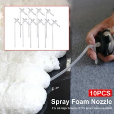 10 Pack Spray Foam Nozzle Foam Tube 24*12*2cm DIY Gap Filling Spray Foam