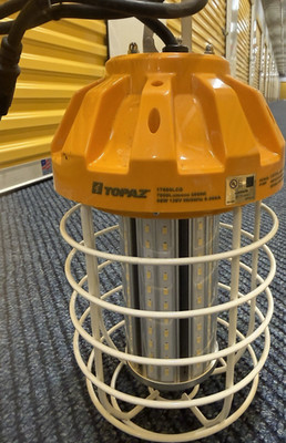 Topaz 17660LED Industrial LED Work Light with Protective Cage Portable Lighting
