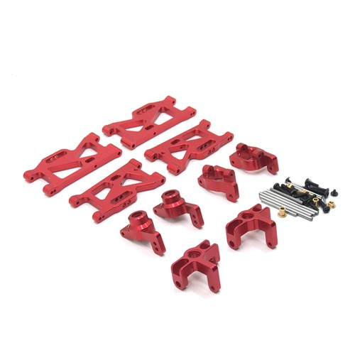 Ensemble Bras Avant Arrière Pour Wltoys 124016 124017 124018 124019 RC Voiture E - Photo 6/17