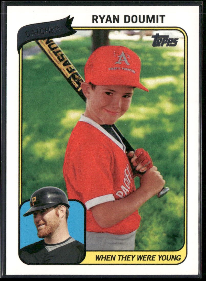 2010 Topps #WTWYRD Ryan Doumit When They Were Young {Pirates}