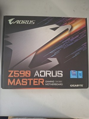 Gigabyte Z590 AORUS Master Gaming Motherboard LGA 1200 Open Box
