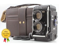 Pro F Blue Dot N MINT w/ Case Mamiya C330 TLR Film Camera 80mm f2.8 Lens JAPAN