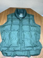 Vintage Walls Zero Zone Down Puffer Green Vest Mens Size XL