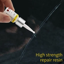 Automotive NANO Glass Repair Fluid Car Windshield Resin Crack Tools Kit Vkrktnfl