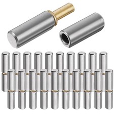 20 Pack 3 Inch Weld on Bullet Hinges BBQ Smoker Weldable Barrel Hinges Heavy ...