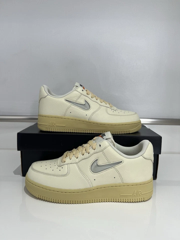 Nike Air Force 1 Low '07 LX Coconut Milk Lemon Wash Jewel W | UK5 | RRP-£115 - Image 2 of 4