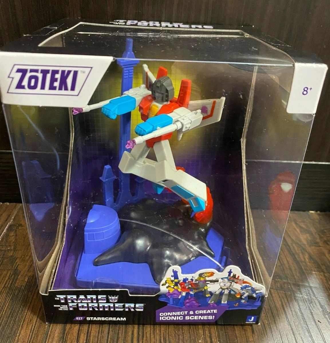 Jazwares Zoteki 027 Transformers Starscream - Series 1 Jazwares Zoteki 027 Transformers Starscream - Series 1