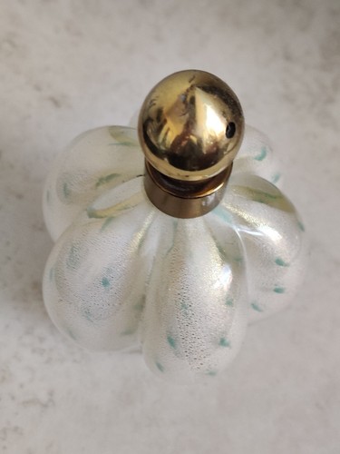 Botella de perfume vintage Arquímedes Seguso Murano acanalada vidrio artístico vintage - Imagen 4 de 20