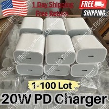 Wholesale Bulk For iPhone iPad 20W USB C Type C Power Adapter Fast Charger Block