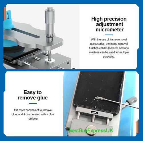 Sunshine S-918F Plus 5in 1 Edge Curved Screen Separator Glue Remover In Frame UK - Picture 12 of 12