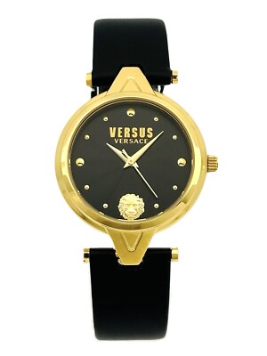 AB11 VERSUS VERSACE レディースブランド腕時計 ゴールド Versus by Versace V Versus Quartz Gold Bracelet Women's Watch