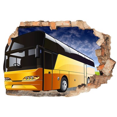 R304w Transport Vehicles Truck Cool Wall Stickers Bedroom Girls Boys Living Kids