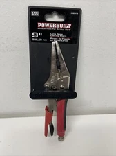 Powerbuilt 9 Inch Long Nose Locking Pliers - 646541