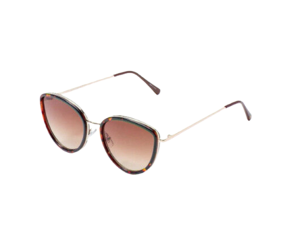 Isaac Mizrahi Tortoise Cat-Eye Sunglasses​ Isaac Mizrahi Womens Tortoise Cateye Plastic Sunglass  main image 4