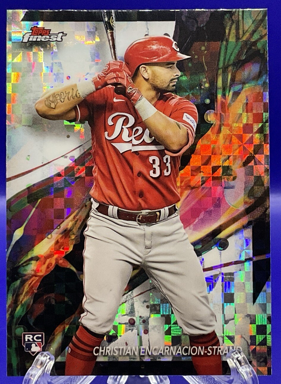 2024 Topps Finest Christian Encarnacion-Strand CHECKERBOARD REFRACTOR RC #4
