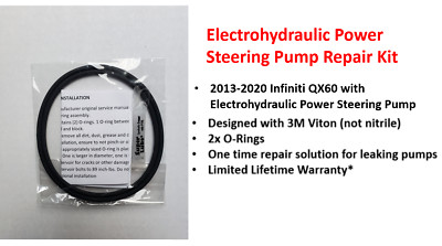 2013-2020 Infiniti JX35 QX60 EHPS Power Steering Pump O-Ring