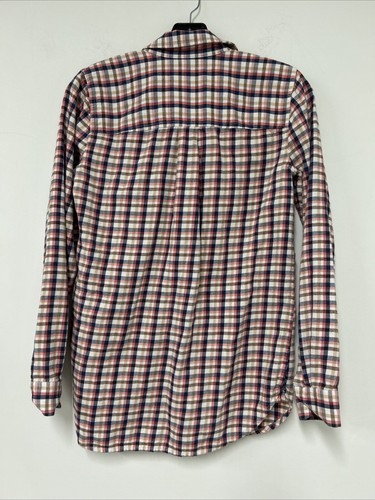 Madewell Plaid Flannel Button Up Womens Shirt 100% Cotton SZ XSmall, Preowned - Picture 3 of 4