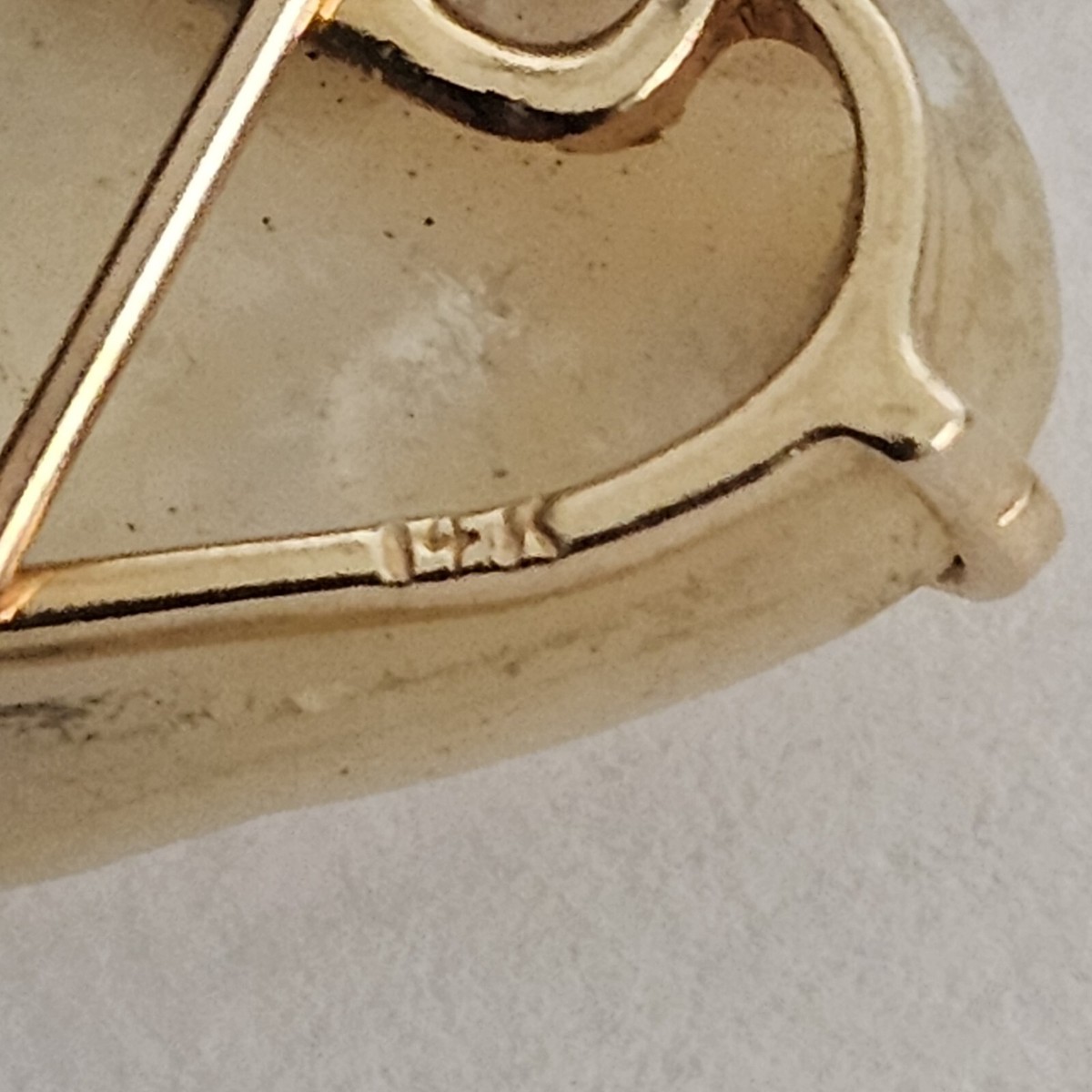 William Ruser style Sapphire 14k Gold Pearl brooch View 5
