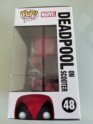 FunkoPop！48 DEAD POOL on scooter Funko POP! - Marvel - Deadpool On Scooter 48 Collectible | eBay