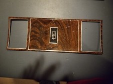1978-1987 Oldsmobile Cutlass Supreme 442 Dash Ac Center Panel Bezel Woodgrain...