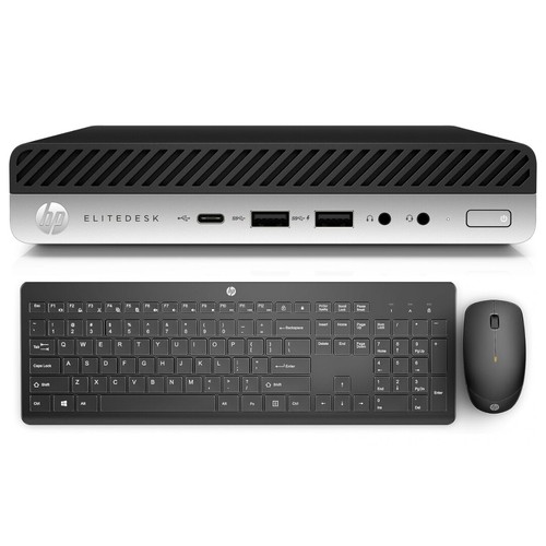 HP EliteDesk 800 G4 Mini 35W Desktop PC Intel Core i5-8500T 8 GB DDR4 256 GB SSD
