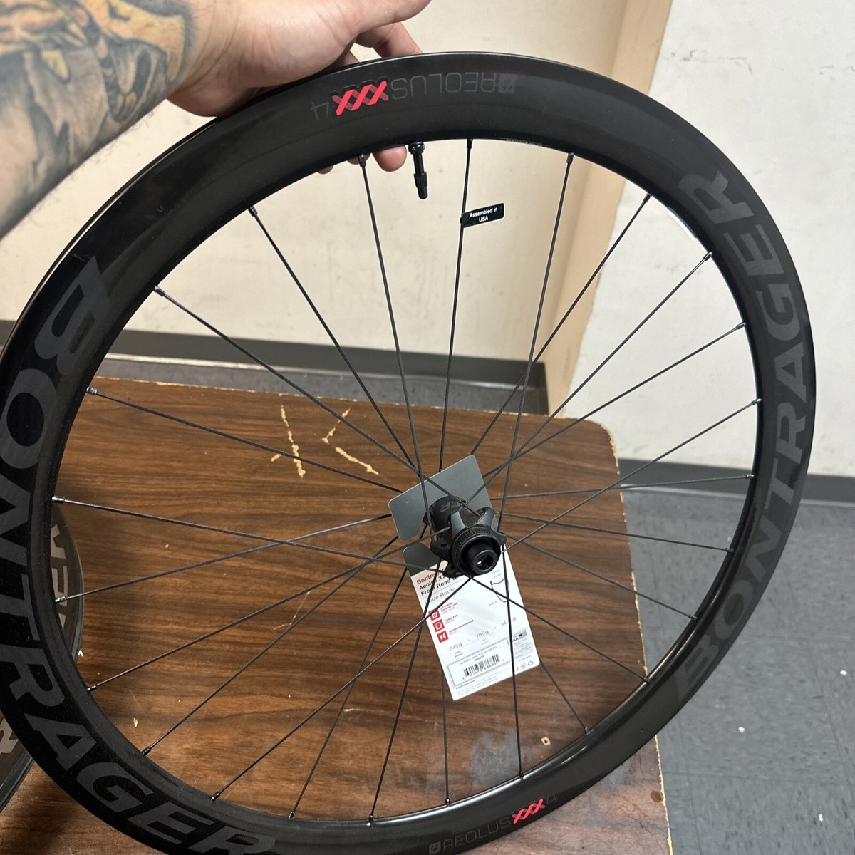 Bontrager Aeolus XXX 4 TLR Carbon 47mm Disc Brake Tubeless