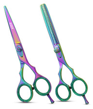 Professional Hair salon Cutting Shears Thinners Hairdressing Barber Scissors Set