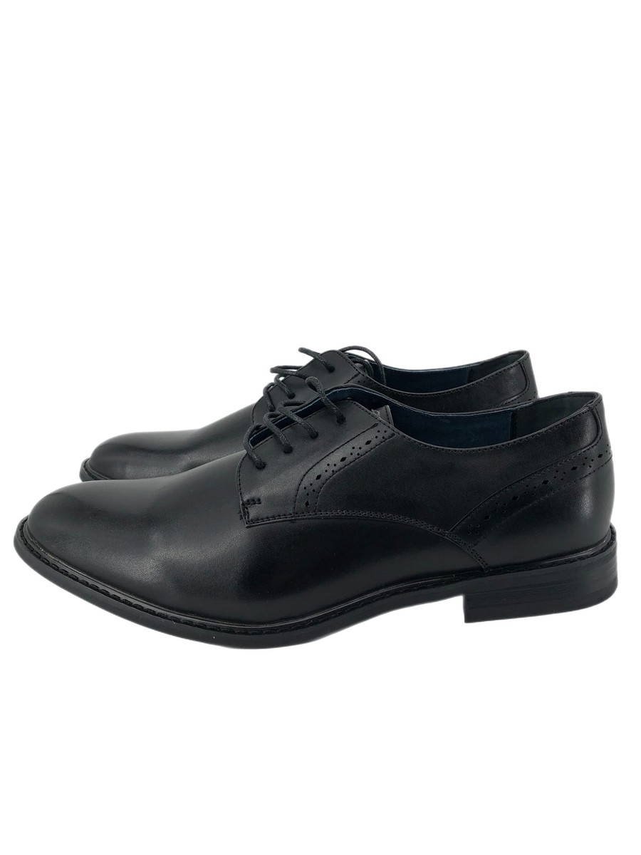 Bruno Marc Black Leather Oxford Shoes | New Without Tags Amazon.com | Bruno Marc Men main image 3
