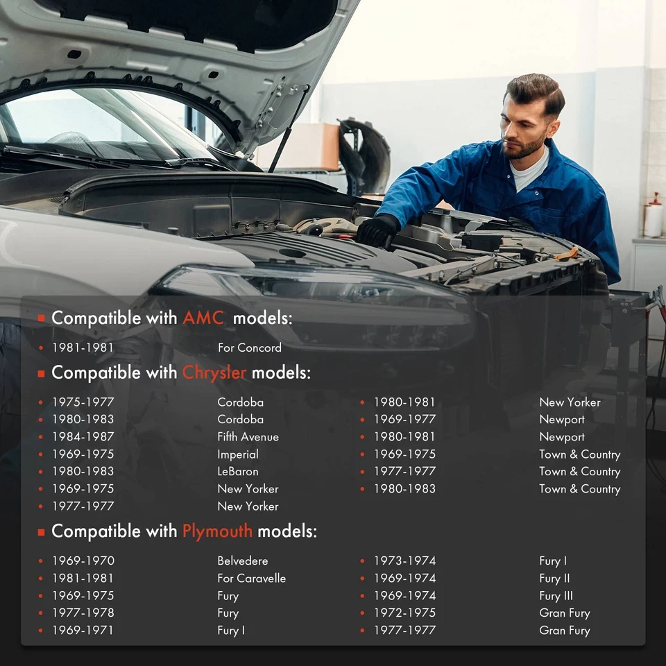 40 in. Cable velocímetro para Dodge Charger Challenger B150 Plymouth Chrysler AMC Foto 2 de 4