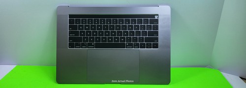 2019 APPLE MACBOOK PRO A1990 case KEYBOARD PALMREST TRACKPAD BATTERY Gray 22 cy - Picture 2 of 14