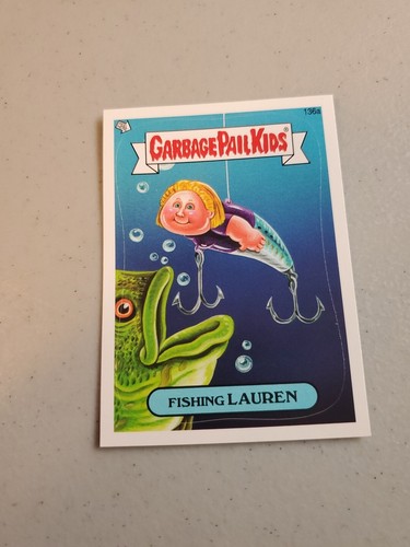 Fishing Lauren 136a Garbage Pail Kids Card 2013 Brand New Series 3 BNS3 - Picture 2 of 16