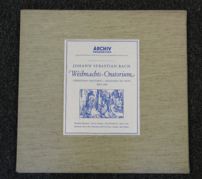 LP/ Vinyl / J. S. Bach - Weihnachts-Oratorium (Archiv / 198 353/55)