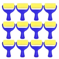 XDT Art Supplies Disposal Foam Paint Roller Brush 12 Pc 3" Set Art & Craft