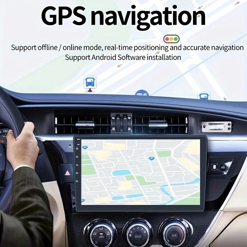 Double Din Apple Carplay Android Auto Car Stereo Radio Bluetooth 7"Touch Screen - Image 2 of 4