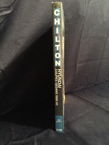 HYUNDAI Coupes and Sedans 1986-1993 Repair Manual Chiltons ISBN 0801984122 - Picture 4 of 4