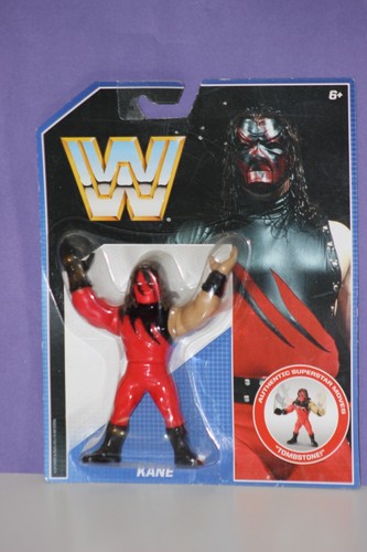 WWE KANE Mattel Retro Series 2 2017 Wrestling Figu...